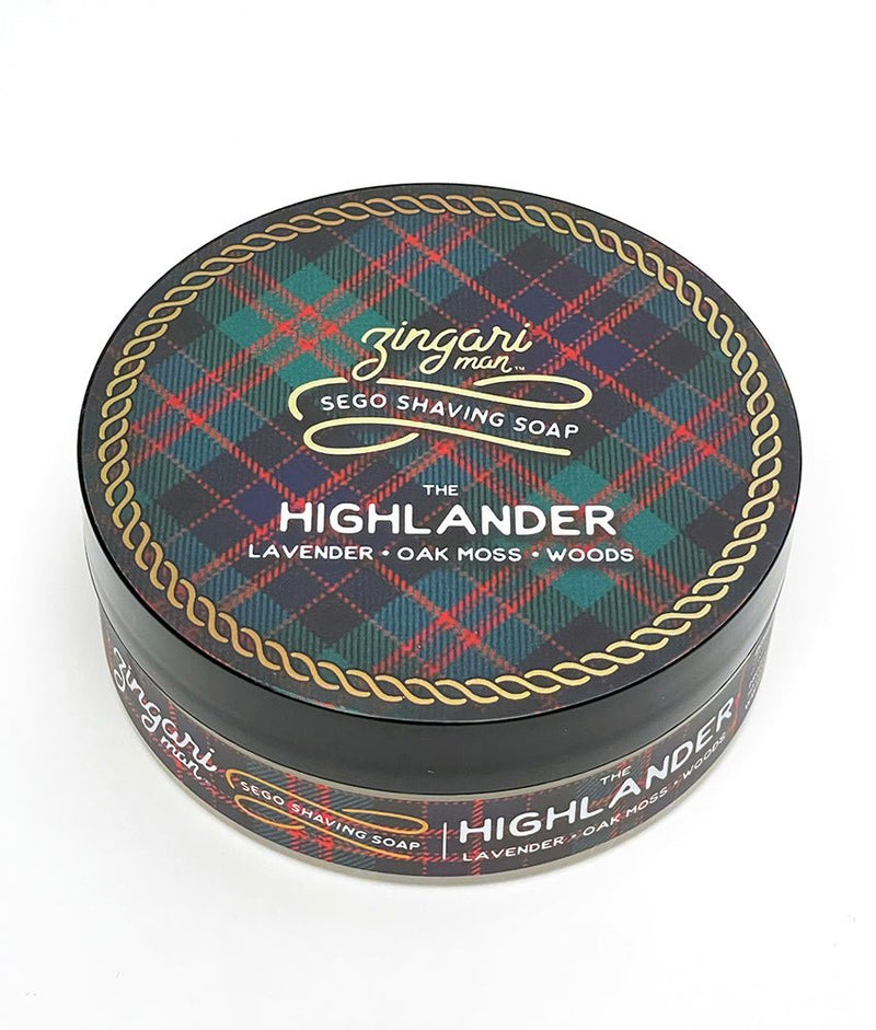 The Highlander Shave Soap - Zingari Man